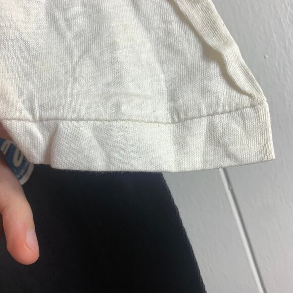 vintage 80s BRUCE SPRINGSTEEN The Boss Is Back double sided 3/4 sleeve tee shirt - Picture 5 of 7